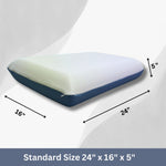 QQbed Memory Foam Bed Pillow
