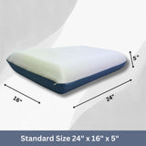 QQbed Memory Foam Bed Pillow