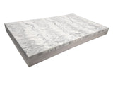 6 Ft Foldable Memory Foam Nap Pad with Elastic Waterproof Covers