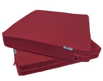 2 Pack Memory Foam Water-resistant Patio Memory Foam Cushion (5 sizes)
