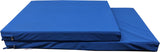 6 Ft Foldable Memory Foam Nap Pad with Elastic Waterproof Covers
