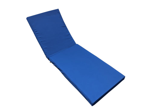 6 Ft Foldable Memory Foam Nap Pad with Elastic Waterproof Covers