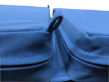 6 Ft Foldable Memory Foam Nap Pad with Elastic Waterproof Covers