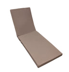 6 Ft Foldable Memory Foam Nap Pad with Elastic Waterproof Covers