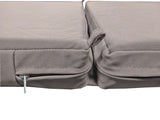 6 Ft Foldable Memory Foam Nap Pad with Elastic Waterproof Covers