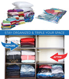 Bulk Quantity Vacuum Storage Bags Medium, Large, XL and Jumbo Sizes